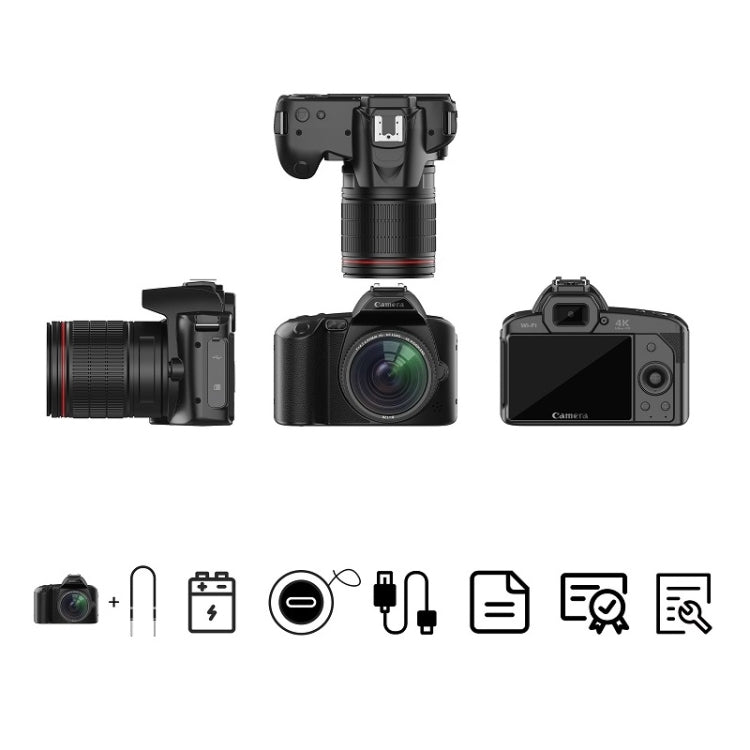 Dual-camera Night Vision 64 Million Pixel High-definition WIFI Digital Camera, Standard Without Memory Card, Standard+Fill Light, Standard+Macroscopic Mirror, Standard+Microphone, Standard+Handheld Bracket, Standard+Light+Lens+Mic+Bracket Dual-camera Night Vision 64 Million Pixel High-definition WIFI Digital Camera, Standard Without Memory Card, Standard+Fill Light, Standard+Macroscopic Mirror, Standard+Microphone, Standard+Handheld Bracket, Standard+Light+Lens+Mic+Bracket
